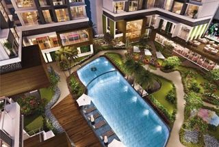 Kamdhenu Grandeur Amenities - Swimming Pool with Deck